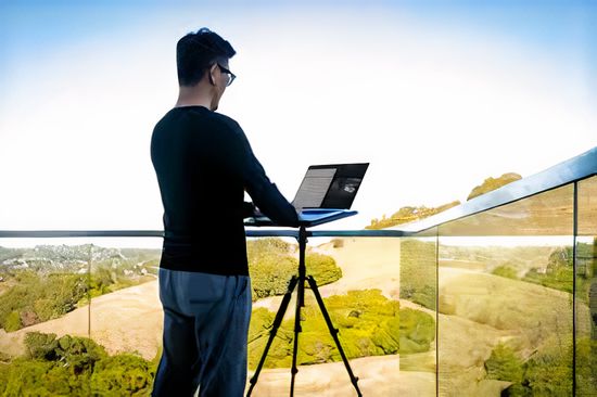 Portable Travel Tripod Desk